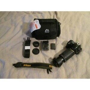 Nikon D3000 With 70-300mm Lens And Accessories